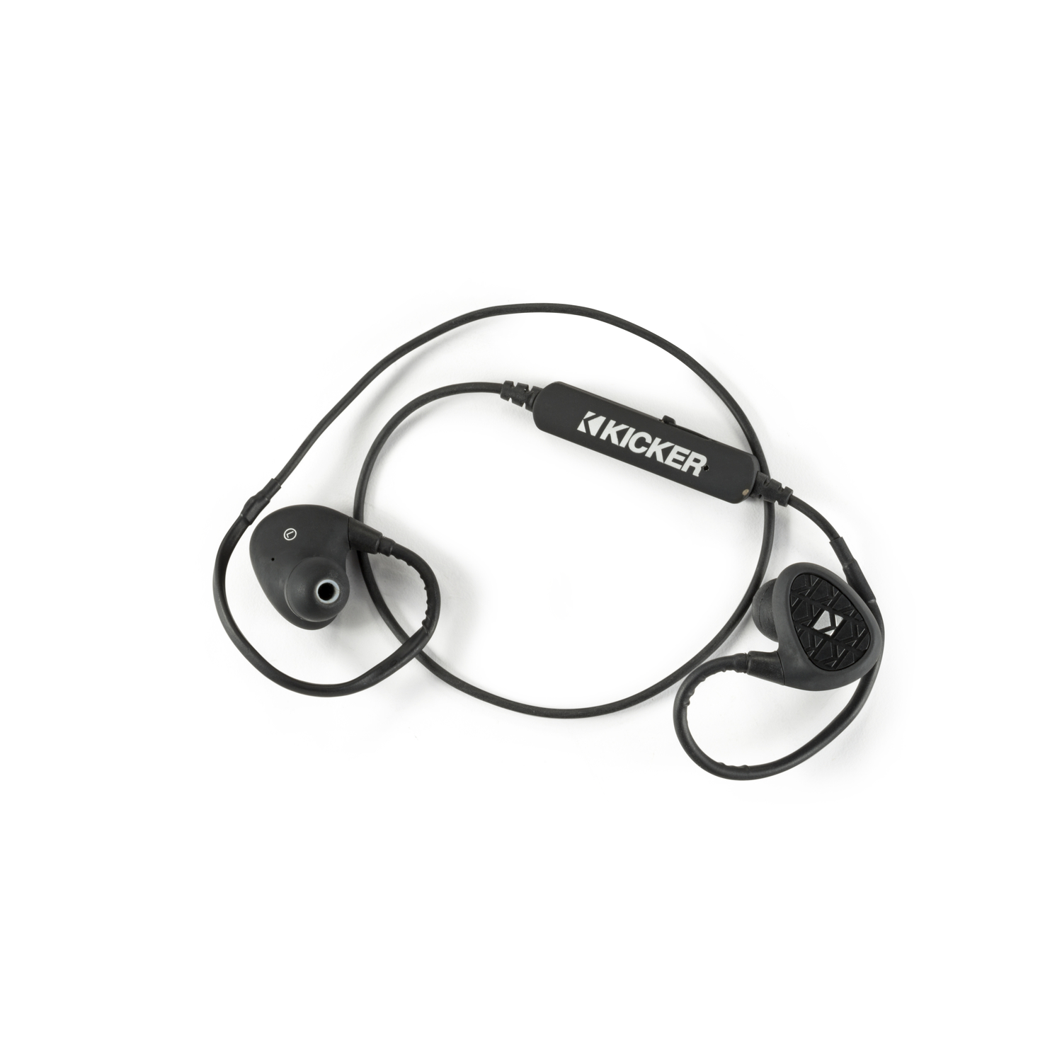 Kicker EB400 Waterproof Bluetooth Black Earbuds