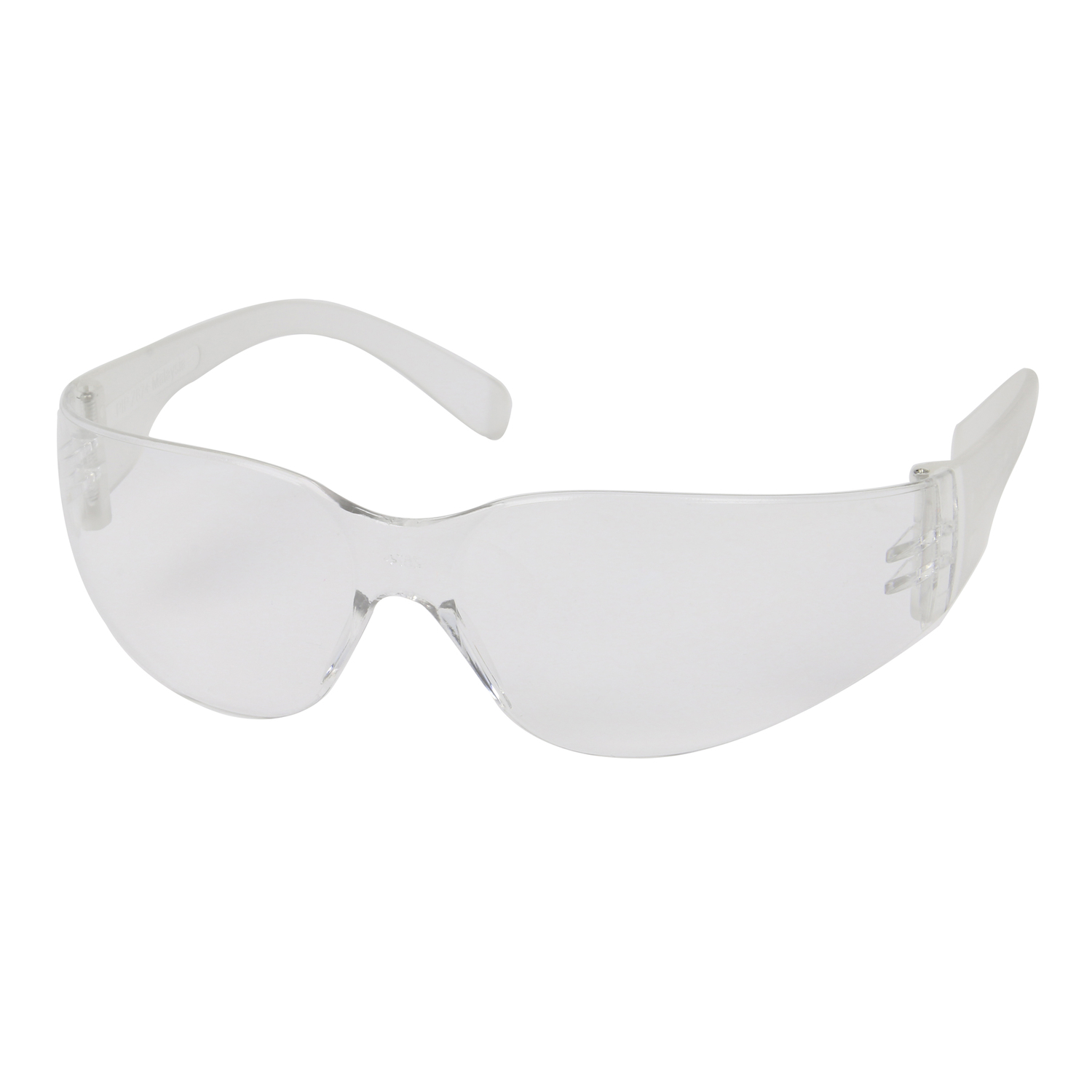 Close Fitting Clear Frame Safety Glasses With Anti-fog Clear Lenses