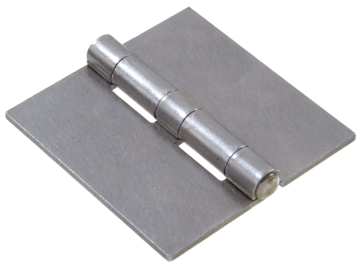 3 in. Plain Steel Weldable Surface Hinge with Square Corner Full Surface Fixed Pin (5-Pack) 3 in. Plain Steel Weldable Surface Hinge with Square Corner Full Surface Fixed Pin (5-Pack)