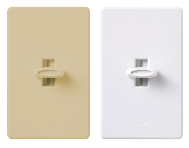 Glyder 600-watt Single-pole Dimmer Switch With White And Ivory Knobs