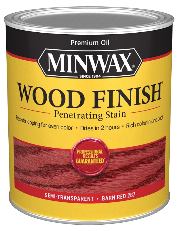 Minwax 1 Qt. 287 Barn Red Wood Finish