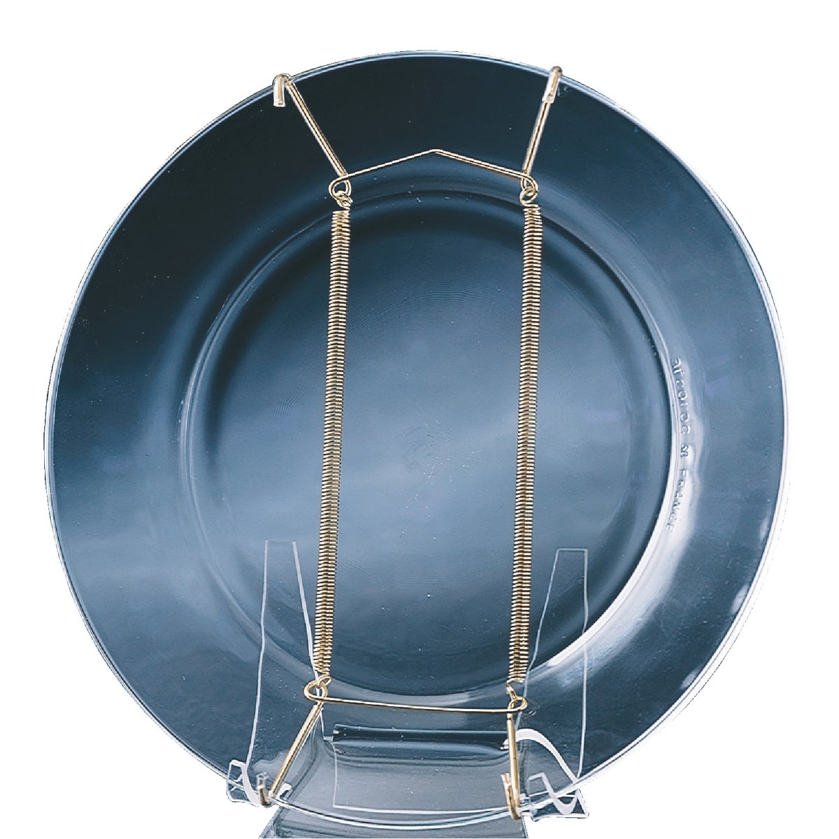 Brass Wire Plate Hanger For 14 In. To 20 In. Plates, 2 Lb. Capacity