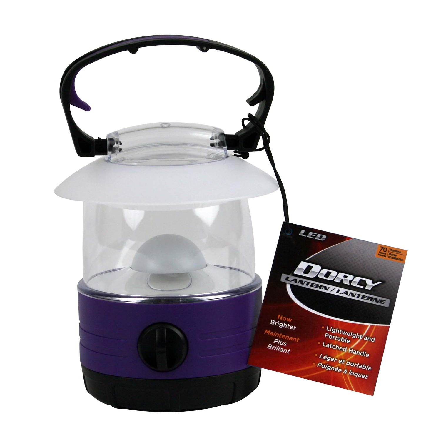 Mini Led Lantern 40 Lumens, 4 Aa Battery Operated, Assorted Colors