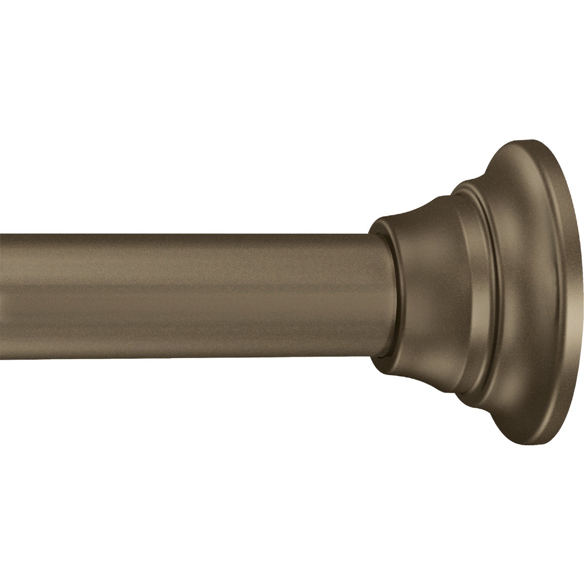 44 In. To 72 In. Adjustable Tension Shower Rod, Oil Rubbed Bronze