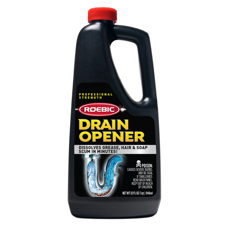 32 Oz. Professional Strength Liquid Drain Opener For Tough Clogs