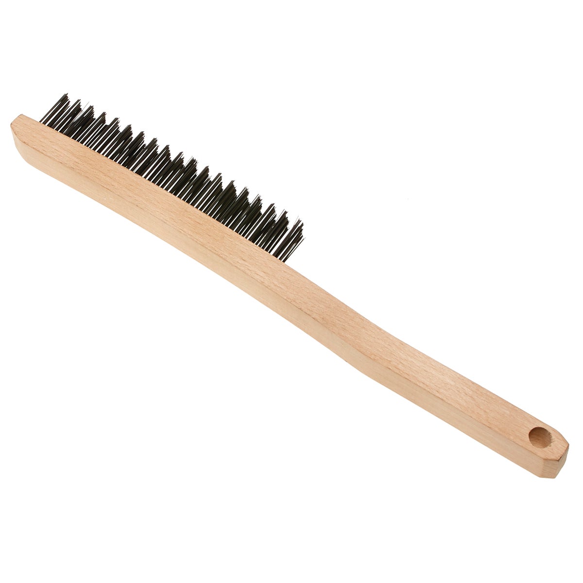 Master Painter Long Curved Handle Wire Brush