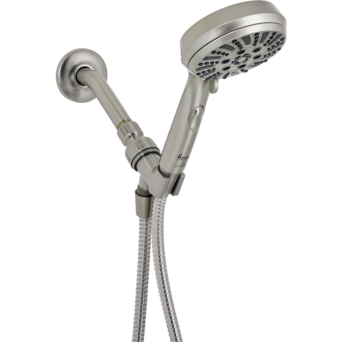6-spray 1.8 Gpm Handheld Shower Head With 60 In. Hose, Brushed Nickel