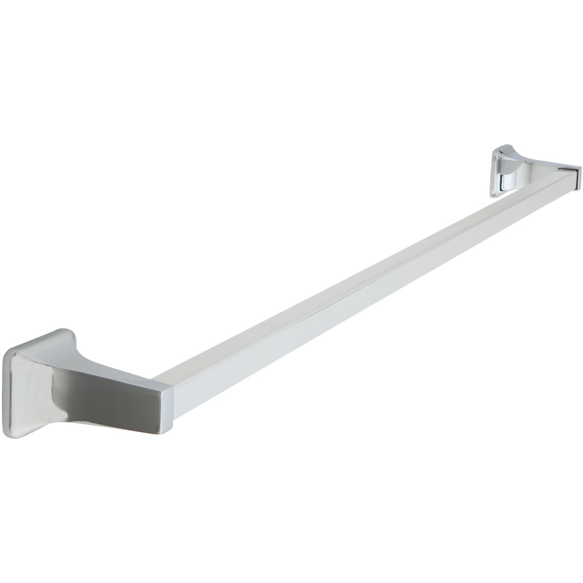 Vista 30 Inch Polished Chrome Towel Bar With Concealed Mounting Hardware