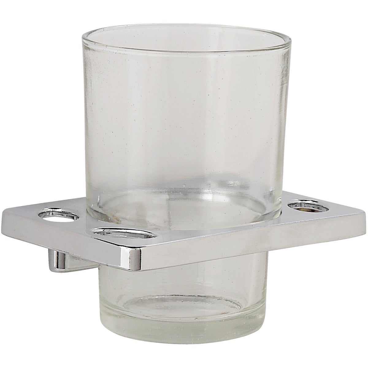 Alpha Chrome Wall Mount Toothbrush And Tumbler Holder - Model 408749