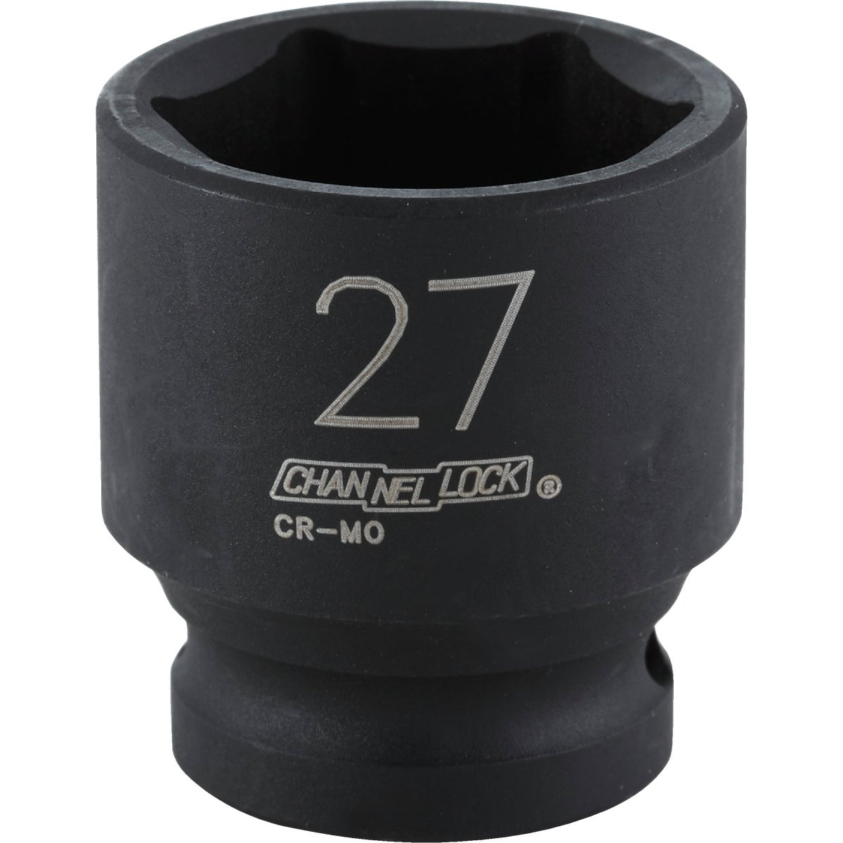 1/2 In. Drive 27 Mm 6-point Shallow Metric Impact Socket