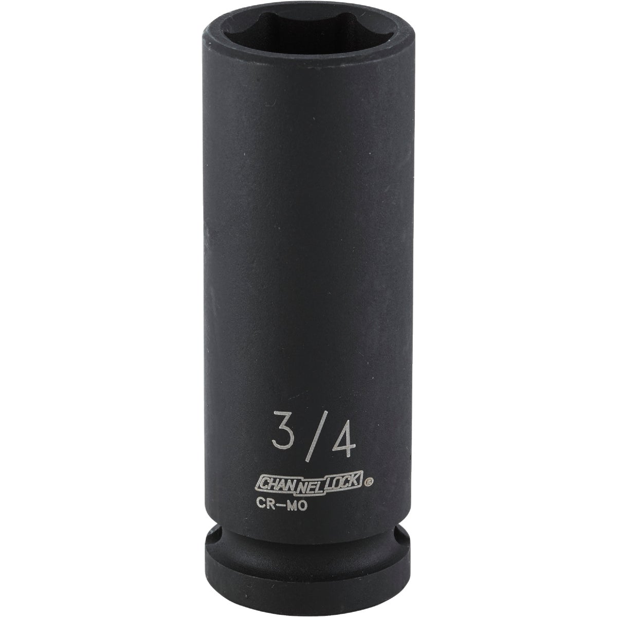 1/2 In. Drive 3/4 In. 6-point Deep Standard Impact Socket