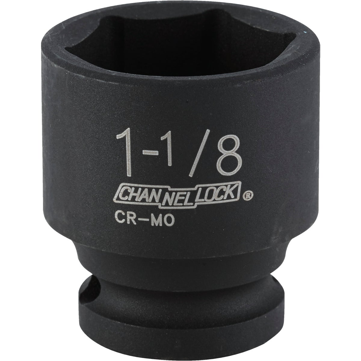 1/2 In. Drive 1-1/8 In. 6-point Shallow Standard Impact Socket