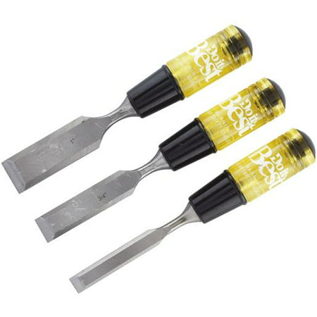 3-piece Wood Chisel Set Model 351318 For Precision Woodworking
