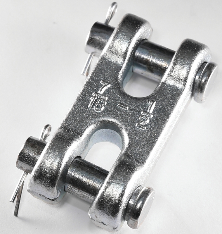 3.75 In. H Farm Screw Pin Clevis Link 9200 Lb, Model 196-7/16-1/2