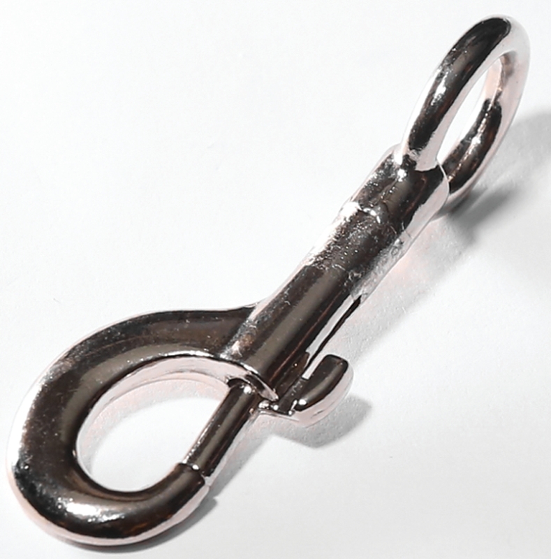 5/8 In. Diameter X 3-1/2 In. Length Nickel-plated Zinc Bolt Snap 200 Lb Working Load