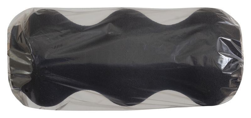 7346414 Corrugated Foam Roller Cover, 9 In Length, 3/8 In Nap Thickness