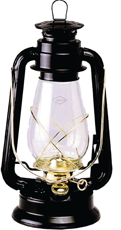 21st Century Path Finder 12 In. Black Liquid Fuel Lanter