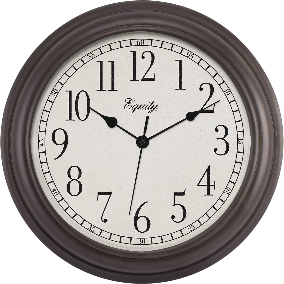 4804g Cafe Plastic Wall Clock 9 Inch Coffee Design