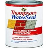Thompsons WaterSeal Clear VOC MultiSurface Waterproofing Sealer, 1 Qt.