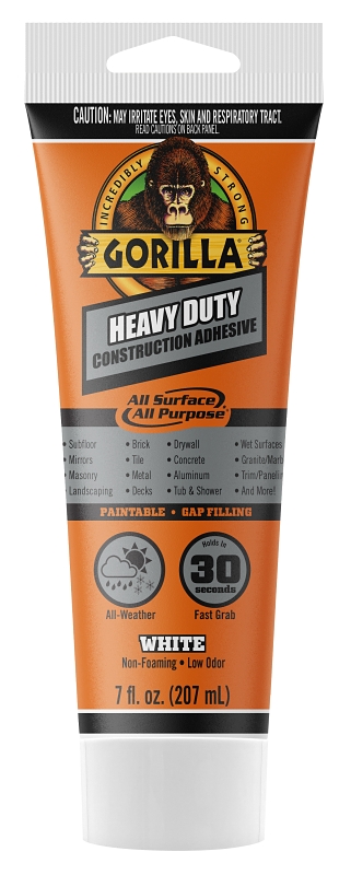 Heavy Duty Construction Adhesive, 7 oz.