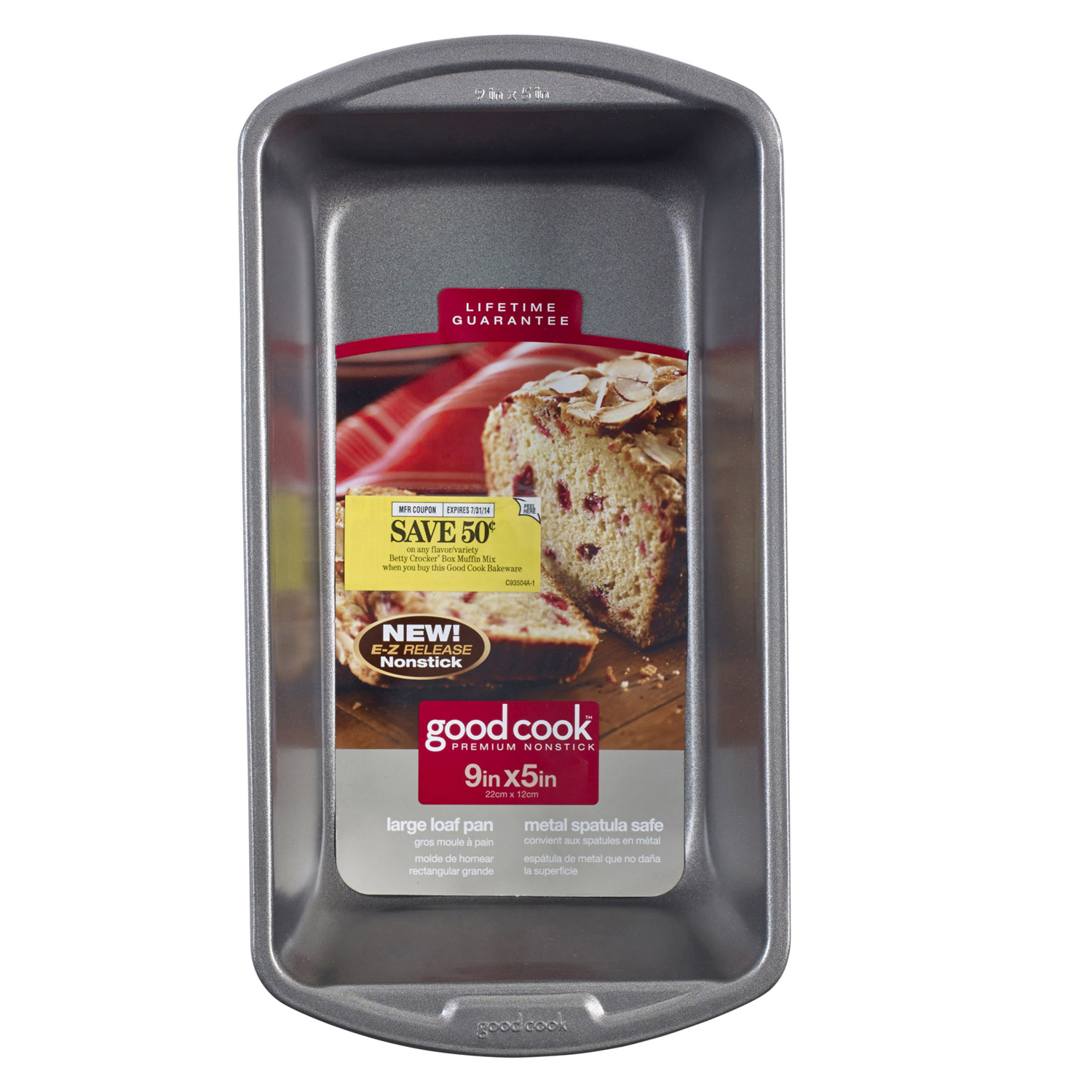 Goodcook 9 In. x 5 In. Non-Stick Loaf Pan
