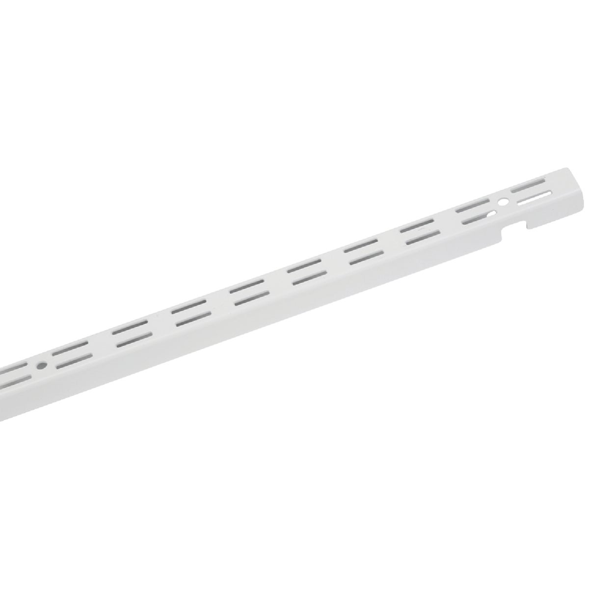 Shelftrack 48 In. White Heavy-duty Closet Shelf Standard