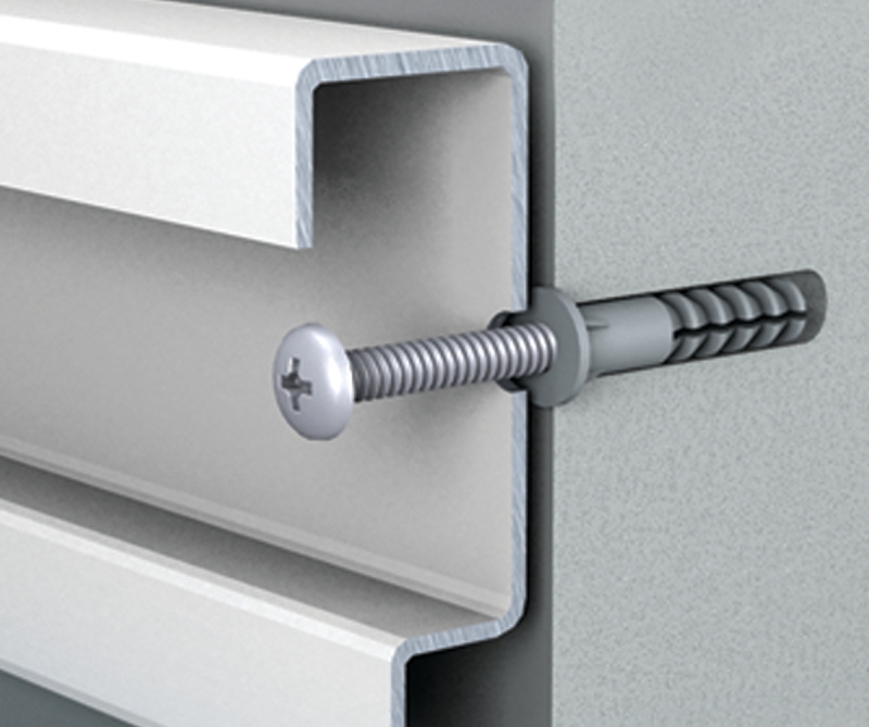 Closetmaid ShelfTrack 10-Piece Hang Track Mounting Hardware