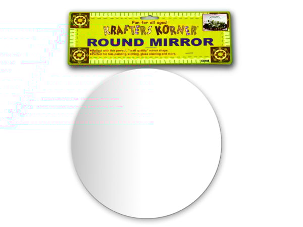 Round Decorative Craft Mirror