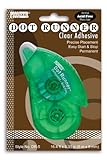 Clear Adhesive Dot Runner With Dispenser For Scrapbooking And Crafting