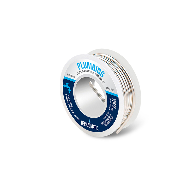 8 Oz. Lead-free Copper Pipe Solder For Plumbing Applications