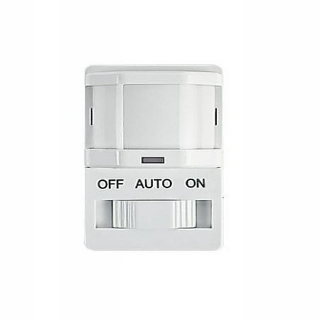 Ios-dsimf-wh Decorator Pir Motion Sensor With Slide On/off Button