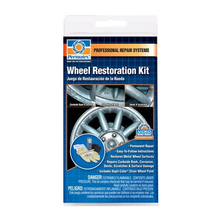 Wheel Restoration Kit - Model 09142 For Damaged Metal Wheel Surfaces