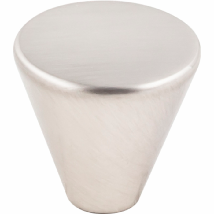 KasaWare 1 In. Diameter Satin Nickel Cone Knob (4-Pack)