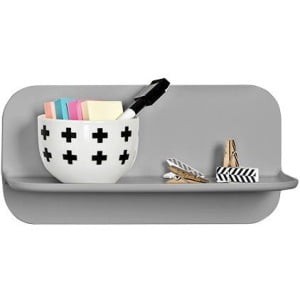 Shelfy Magnetic Storage Shelf - Dark Grey