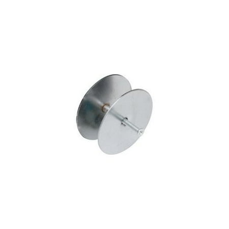 Deadbolt Hole Cover - Satin Chrome Steel Plate Cover Model Hds 98677