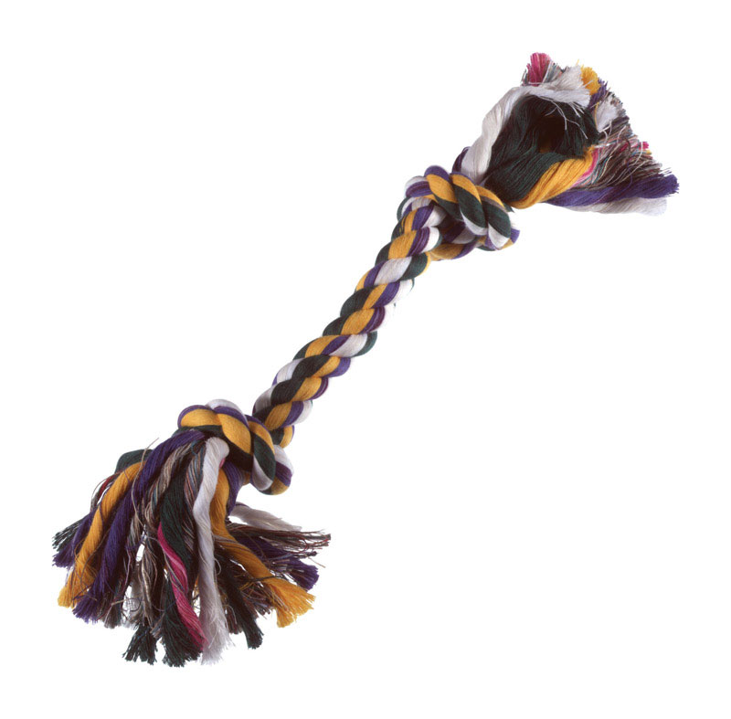 Boss Pet Digger's Small/Medium Dog Multi-Colored Rope Toy