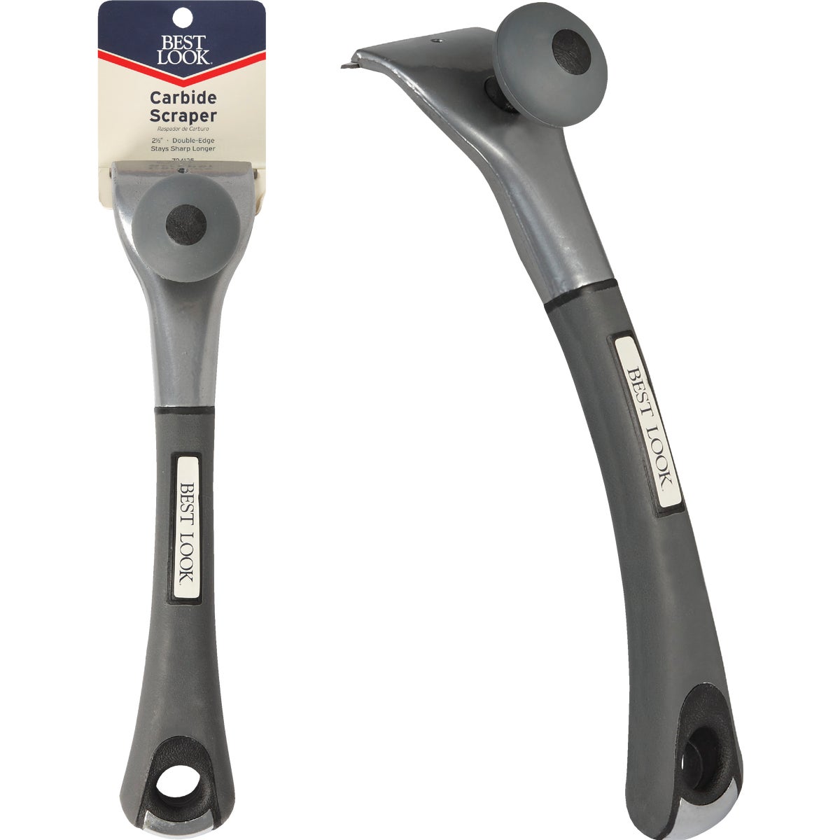 2-1/2 In. Carbide Paint Scraper With Knob And Hammer End