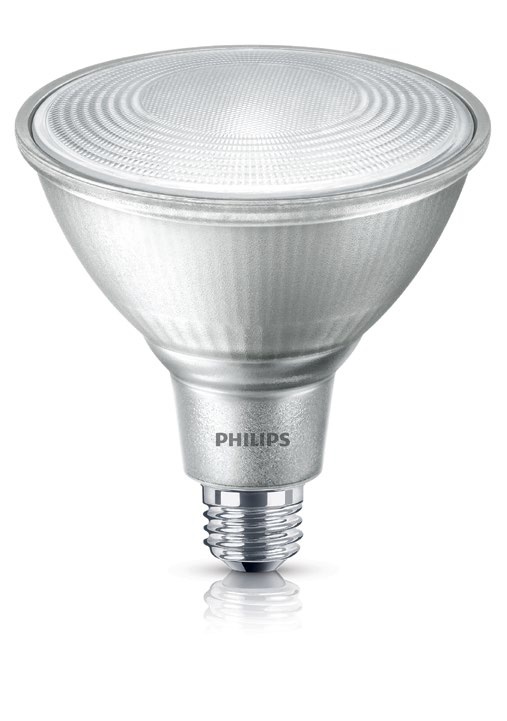 Philips 120W Equivalent Bright White PAR38 Medium Dimmable LED Floodlight Light Bulb