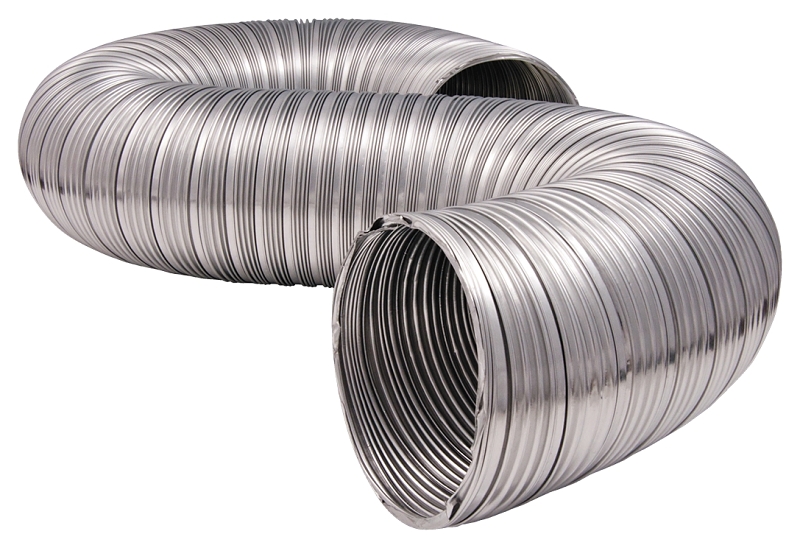 4 In. X 8 Ft. Ul Listed Aluminum Semi-rigid Dryer Duct