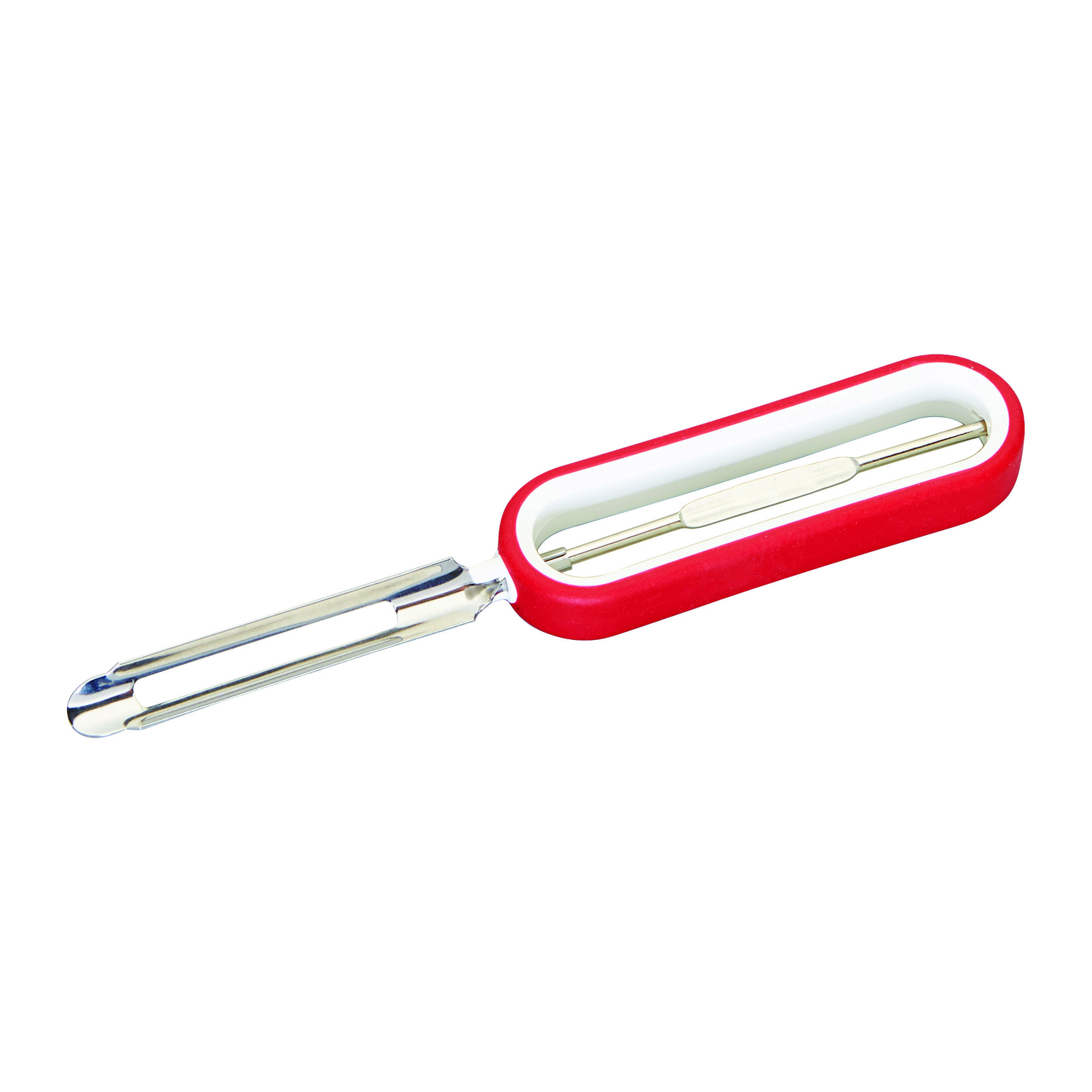 Vegetable Peeler, Red Soft Grip