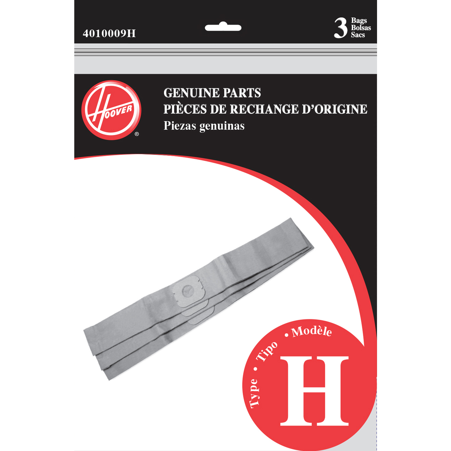 Hoover Type H Standard Vacuum Bag (3-Pack)