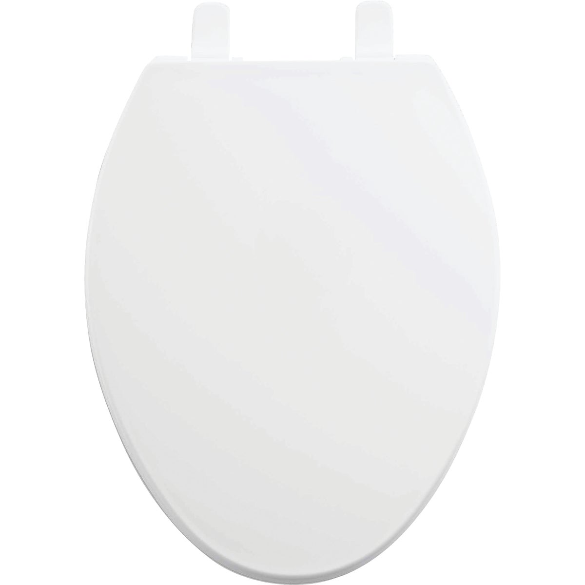 Brevia Quick-release Elongated Closed Front White Plastic Toilet Seat Model 4774-0