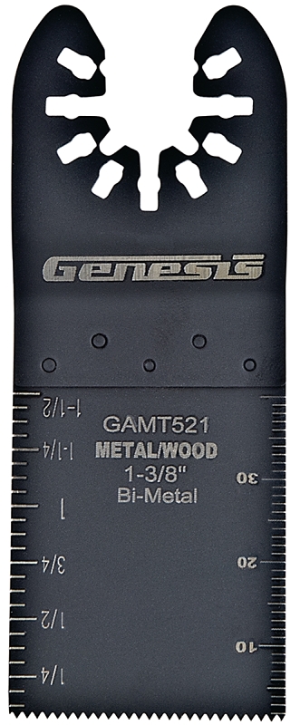 1-3/8 In. Bi-metal Flush Cut Oscillating Blade For Multi-purpose Tools