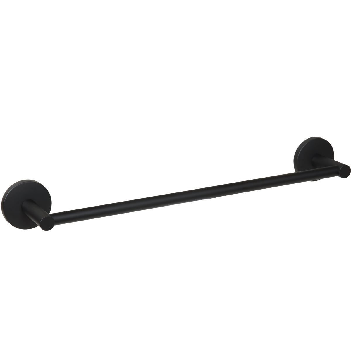 Triton 24 In. Matte Black Towel Bar - Stylish Bathroom Accessory