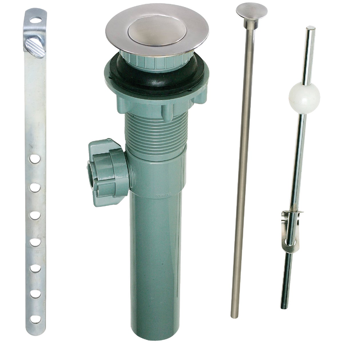 1-1/4 In. Brushed Nickel Pop-up Assembly With Lift Rod And Linkage