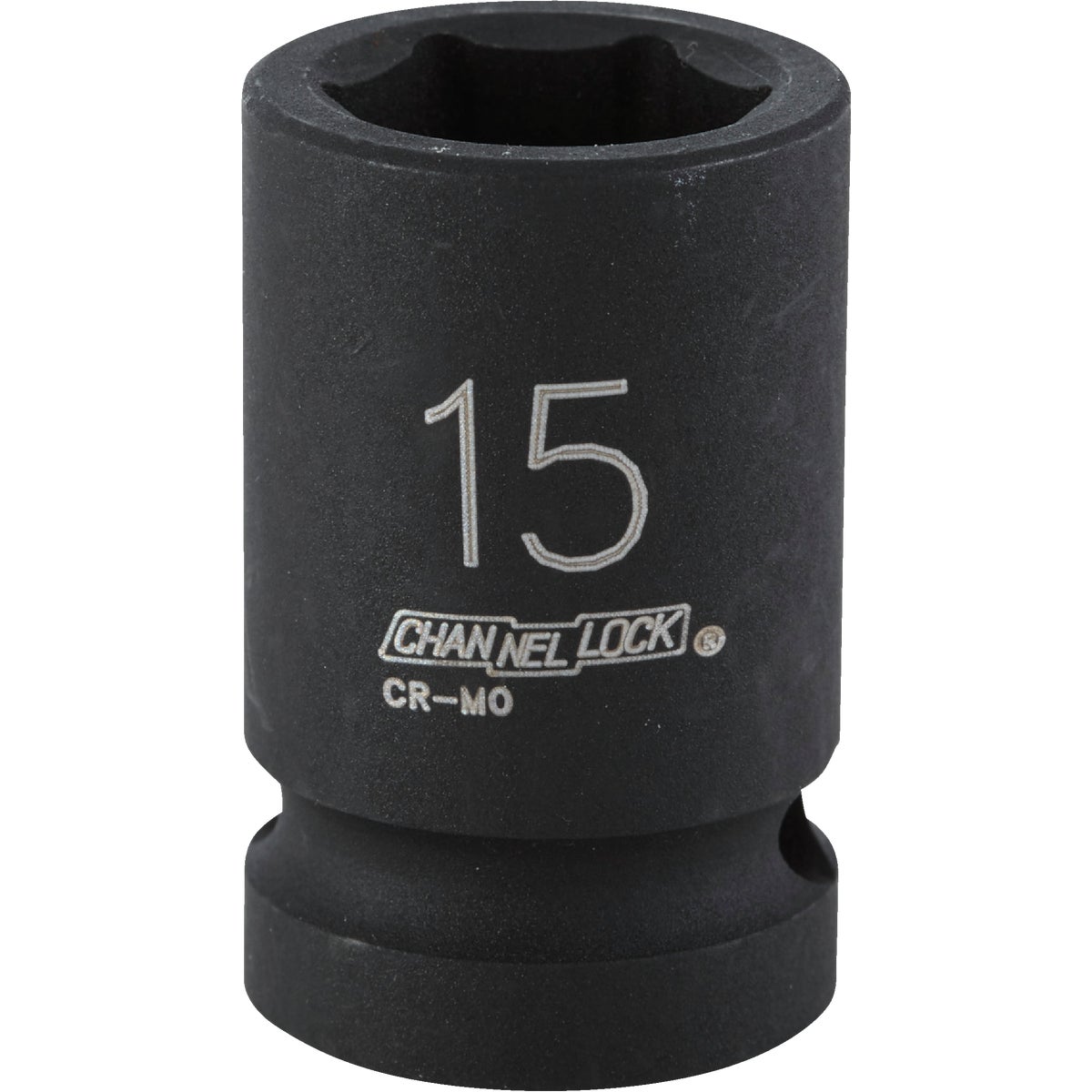 1/2 In. Drive 15 Mm 6-point Shallow Metric Impact Socket