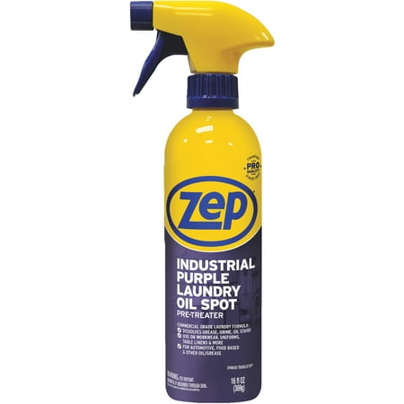 16 Oz. Industrial Purple Laundry Oil Stain Pre-treat Stain Remover 156112
