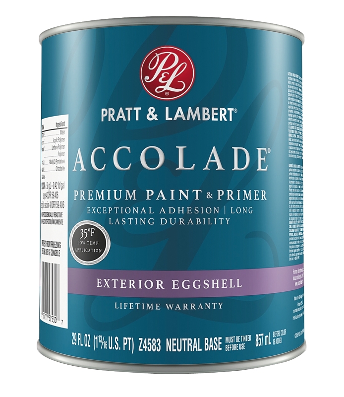 Accolade Eggshell Exterior Premium Paint & Primer 1 Quart