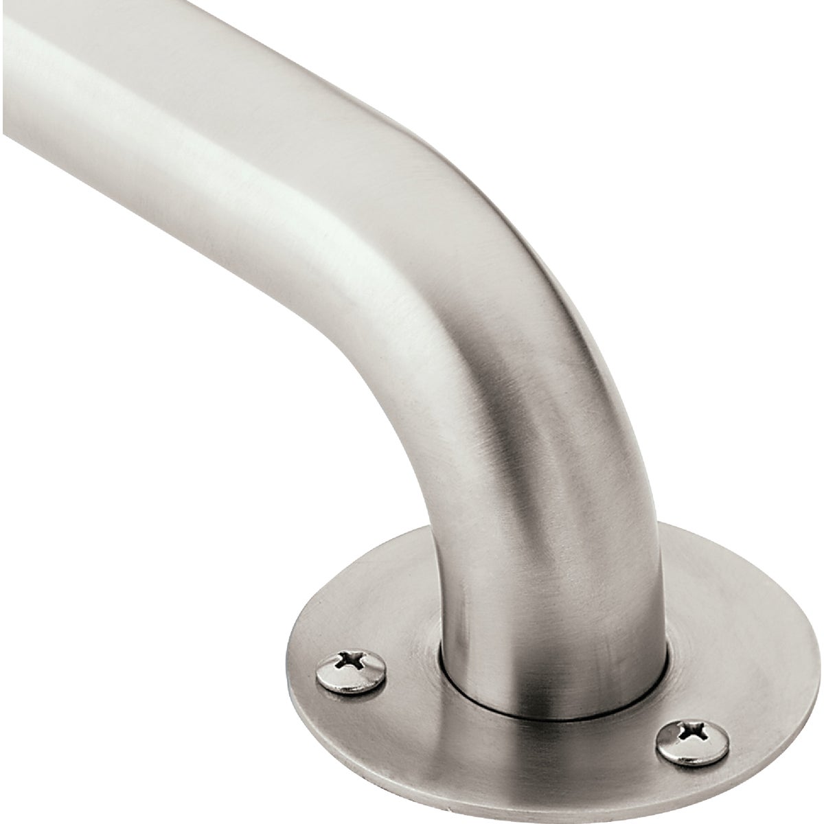 24 In. Exposed Screw Grab Bar, Stainless Steel, 300 Lb Capacity