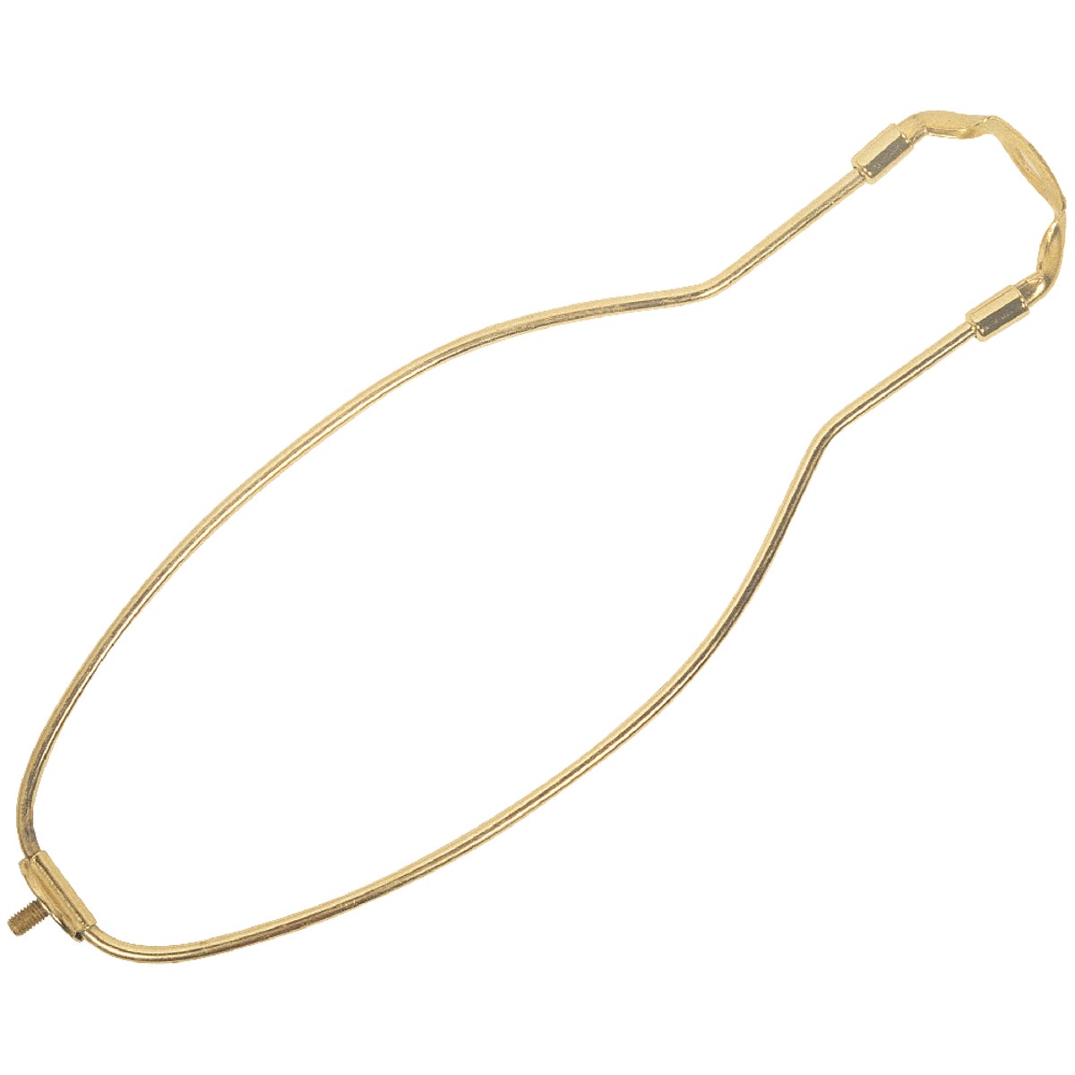 8 Inch Polished Brass 2-piece Detachable Lamp Harp - Model 70220